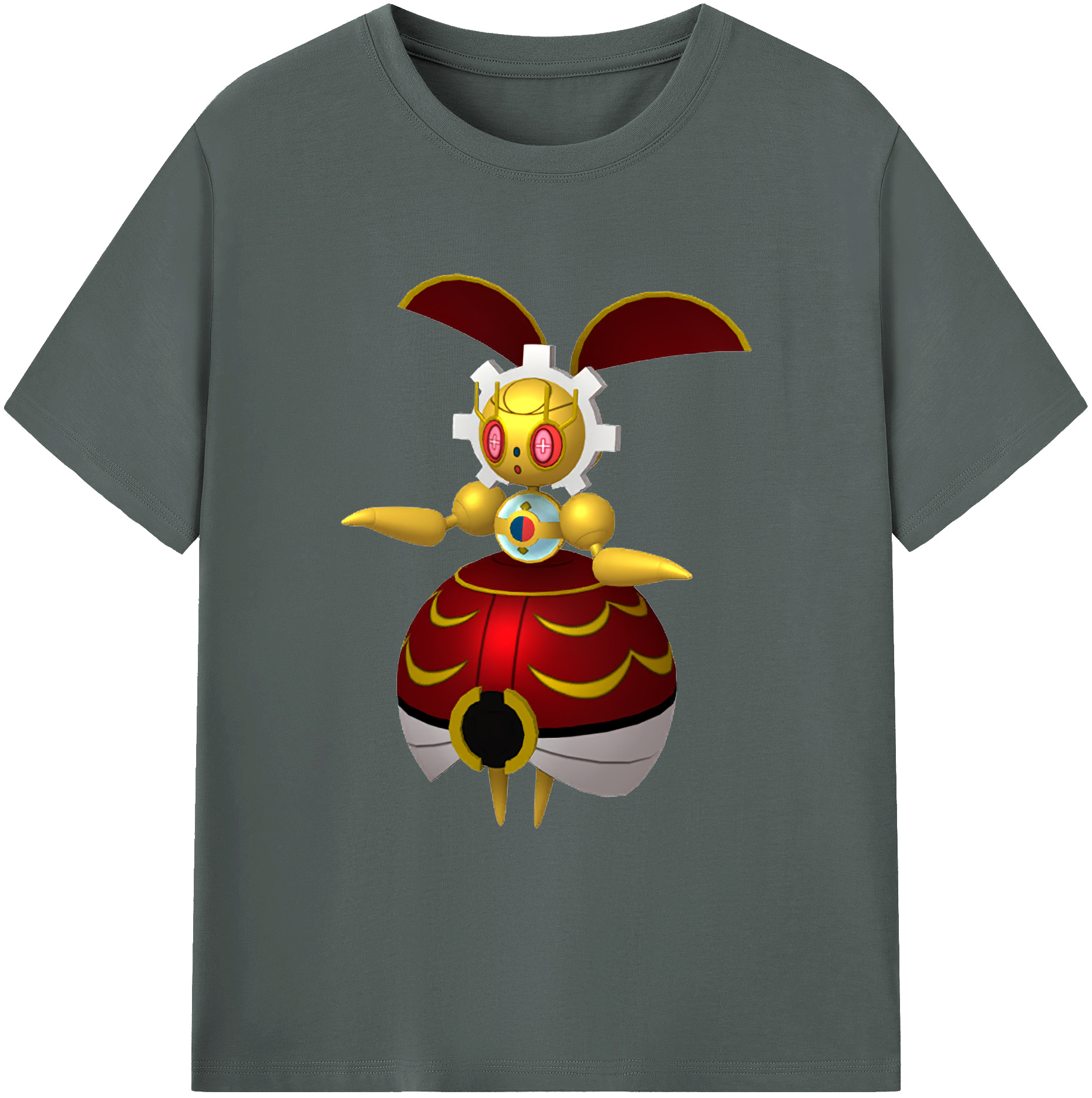 （画像用） ポケットモンスター Pokémon 綿100％ メンズ半袖Tシャツ｜肌触りやわらか＆通気性